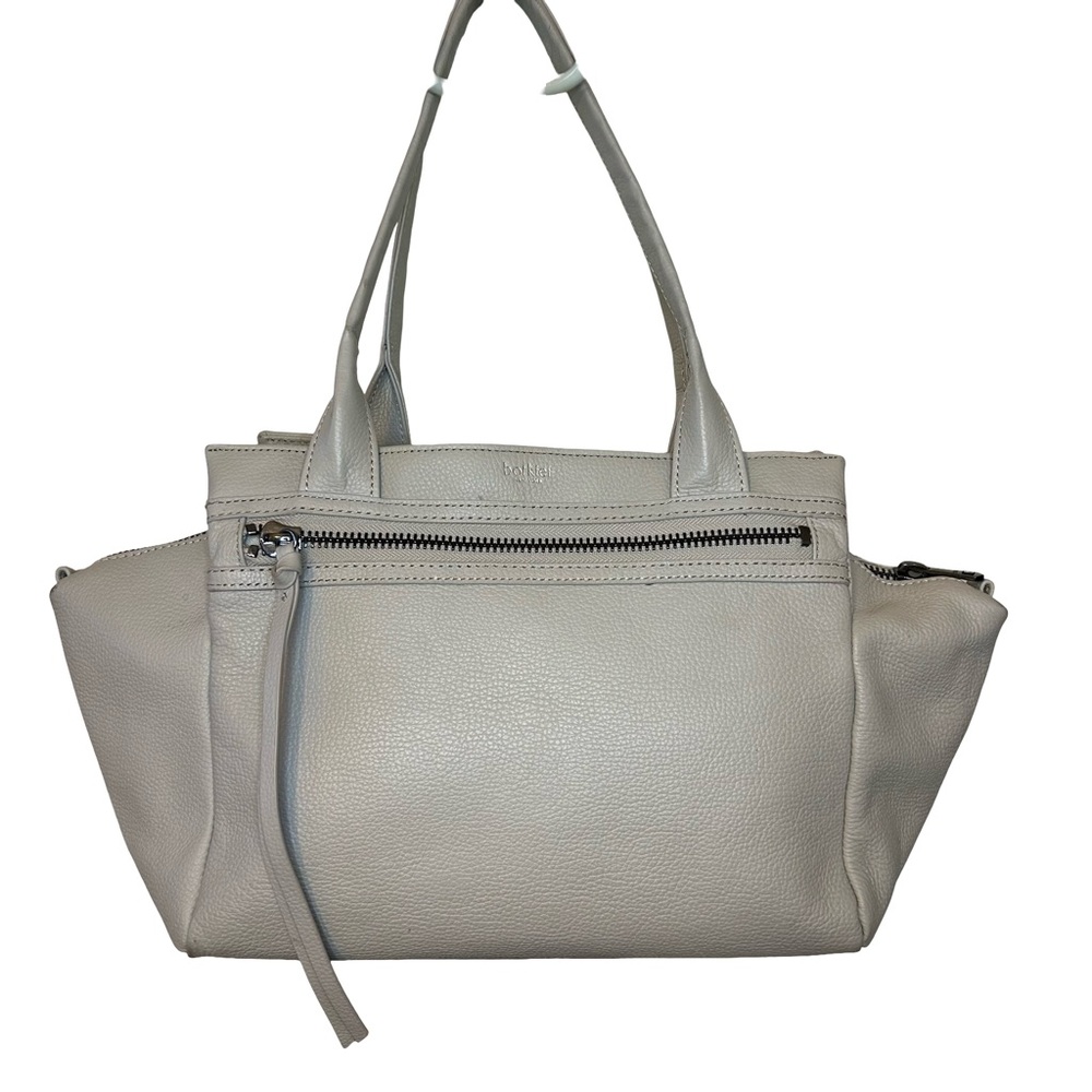 Botkier Elegant Cream Leather Tote Bag - Picture 2 of 14